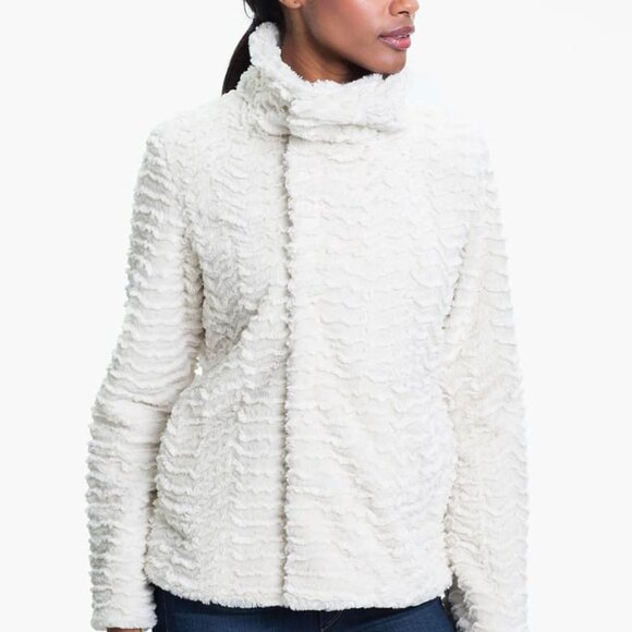 PATAGONIA Pelage Fleece Jacket Raw Linen EUC - Picture 2 of 13